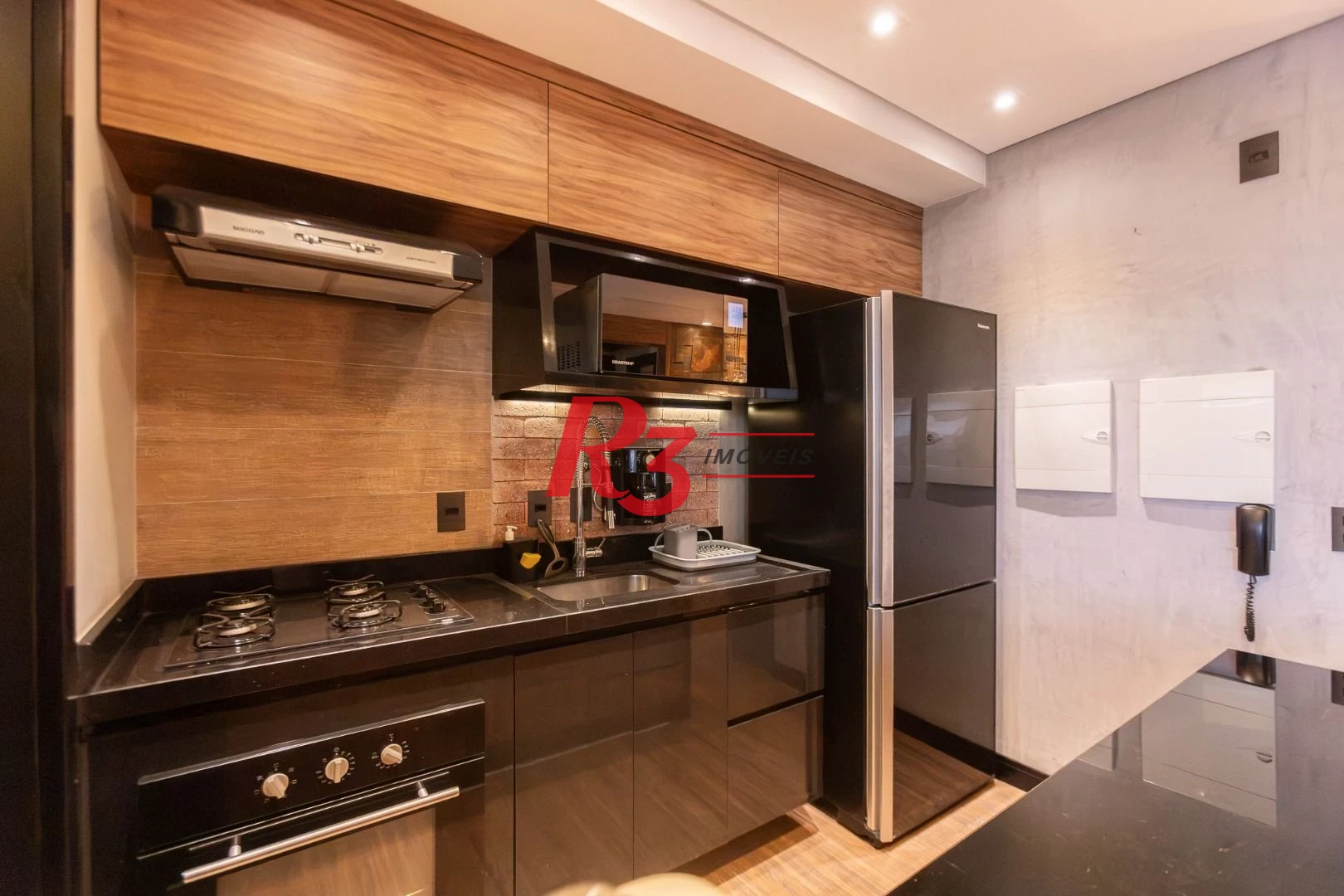 Apartamento com 1 dormitório para alugar, 47 m² por R$ 5.300,00/mês - Boqueirão - Santos/SP