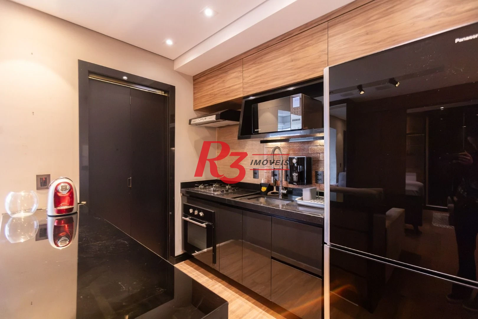 Apartamento com 1 dormitório para alugar, 47 m² por R$ 5.300,00/mês - Boqueirão - Santos/SP