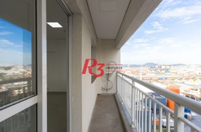 Sala, 42 m² - venda por R$ 250.000,00 ou aluguel por R$ 2.500,00/mês - Vila Matias - Santos/SP