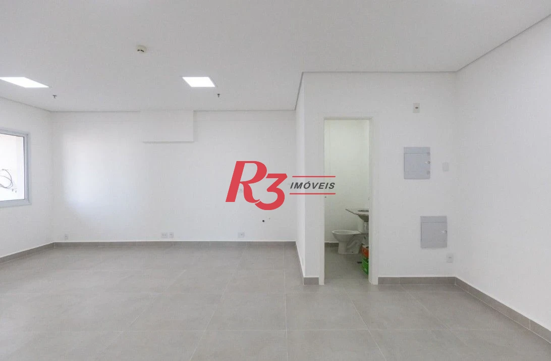Sala, 42 m² - venda por R$ 250.000,00 ou aluguel por R$ 2.500,00/mês - Vila Matias - Santos/SP