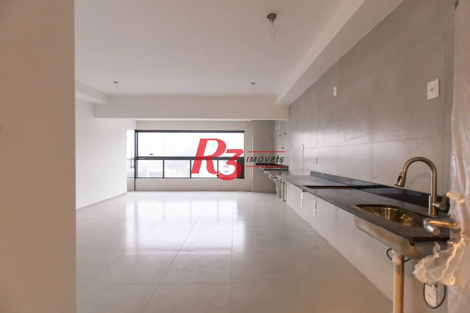 Apartamento com 1 dormitório à venda, 39 m² por R$ 470.000,00 - José Menino - Santos/SP