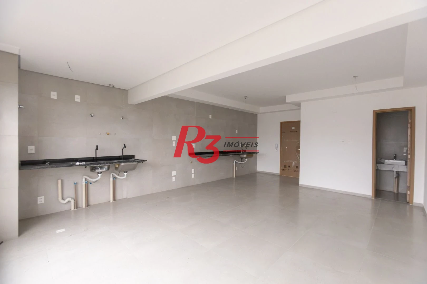 Apartamento com 1 dormitório à venda, 39 m² por R$ 470.000,00 - José Menino - Santos/SP