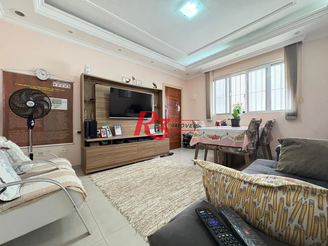 Apartamento à venda, 76 m² por R$ 490.000,00 - Embaré - Santos/SP