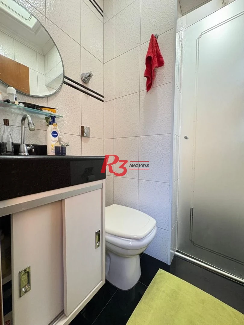 Apartamento à venda, 76 m² por R$ 490.000,00 - Embaré - Santos/SP