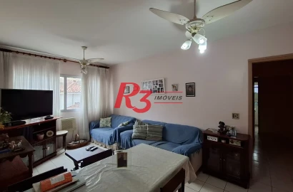 Apartamento à venda, 81 m² por R$ 535.000,00 - Campo Grande - Santos/SP