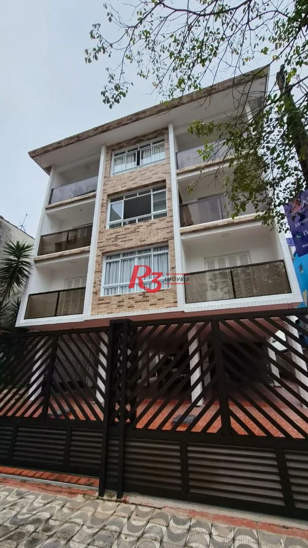 Apartamento com 2 dormitórios à venda, 75 m² por R$ 630.000,00 - Gonzaga - Santos/SP