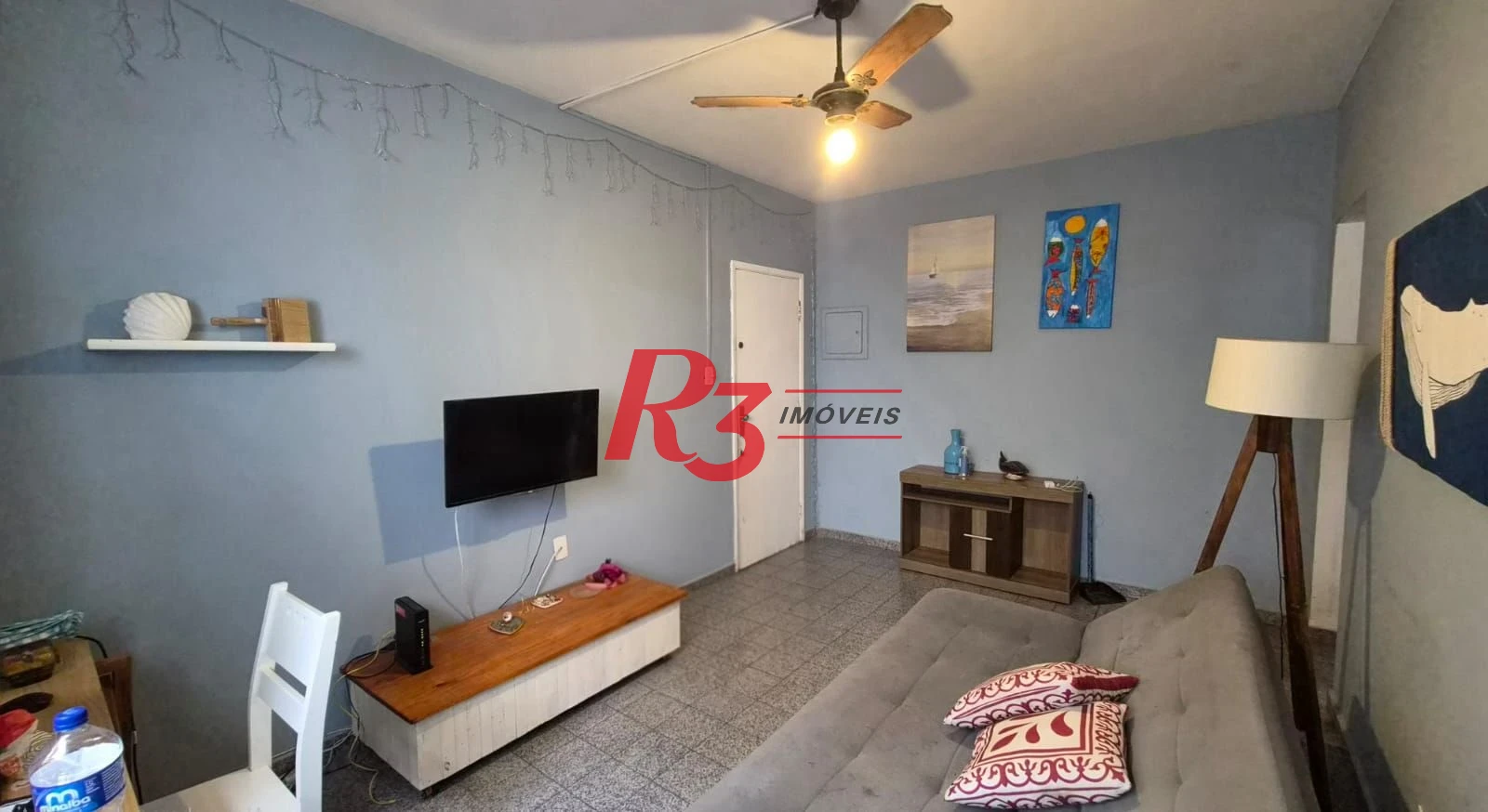 Apartamento com 2 dormitórios à venda, 75 m² por R$ 630.000,00 - Gonzaga - Santos/SP
