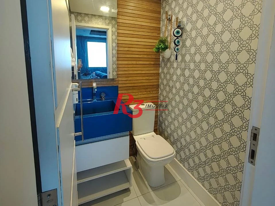 Apartamento com 2 dormitórios à venda, 166 m² por R$ 1.950.000,00 - Boqueirão - Santos/SP