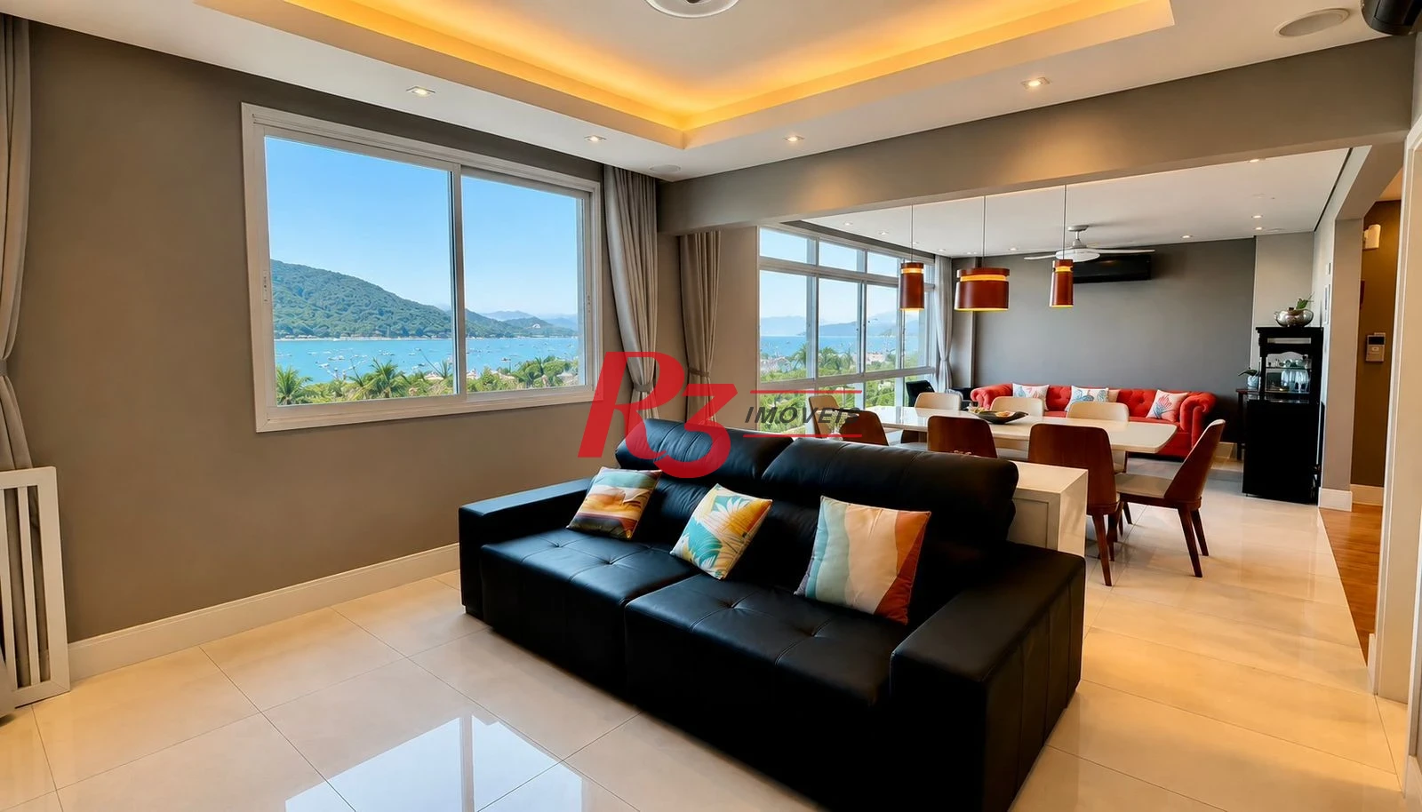 Apartamento com 2 dormitórios à venda, 166 m² por R$ 1.970.000,00 - Boqueirão - Santos/SP