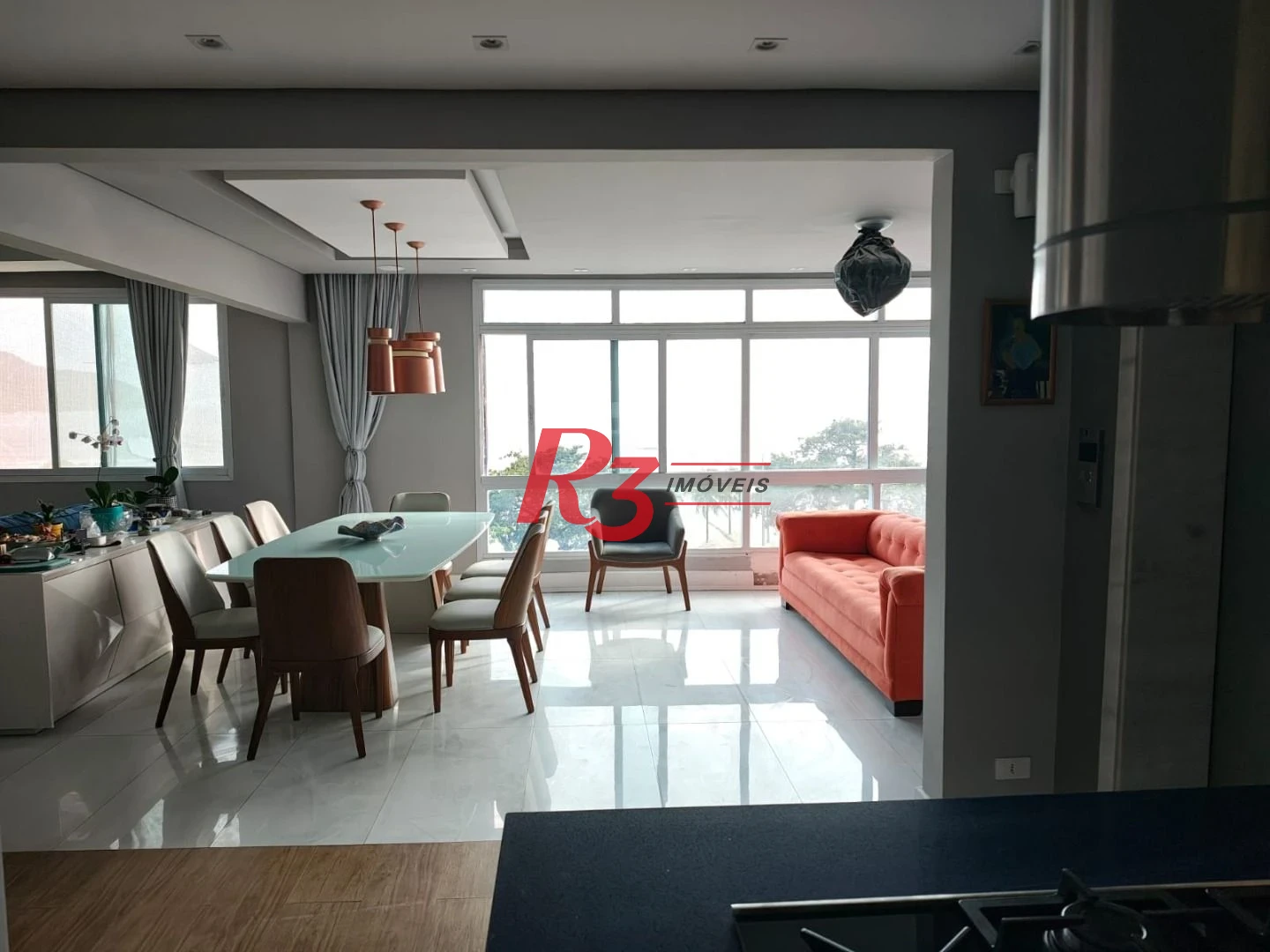 Apartamento com 2 dormitórios à venda, 166 m² por R$ 1.950.000,00 - Boqueirão - Santos/SP