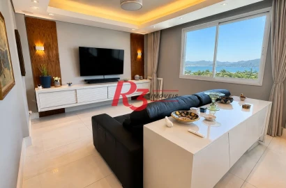 Apartamento com 2 dormitórios à venda, 166 m² por R$ 1.970.000,00 - Boqueirão - Santos/SP
