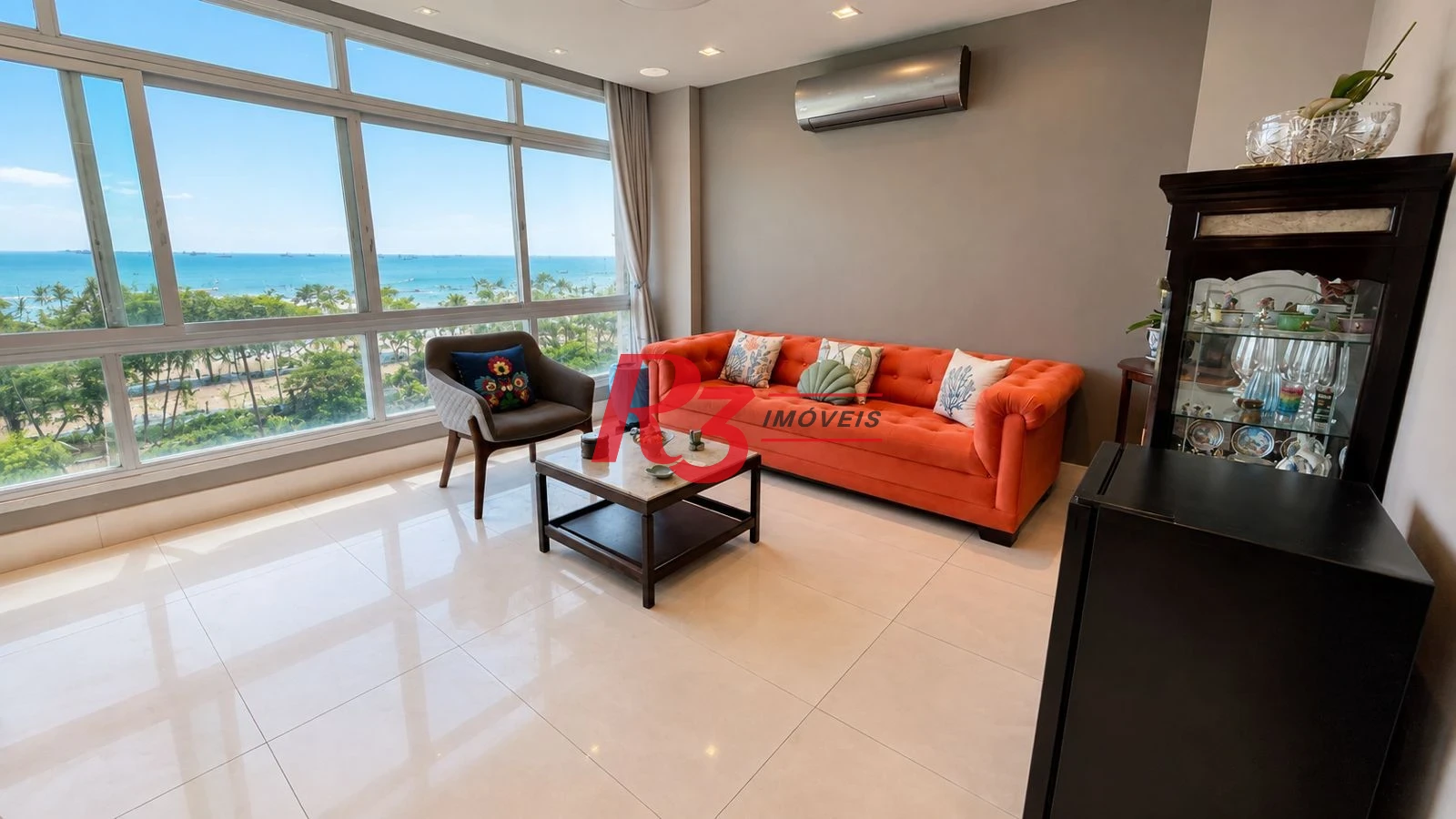 Apartamento com 2 dormitórios à venda, 166 m² por R$ 1.970.000,00 - Boqueirão - Santos/SP