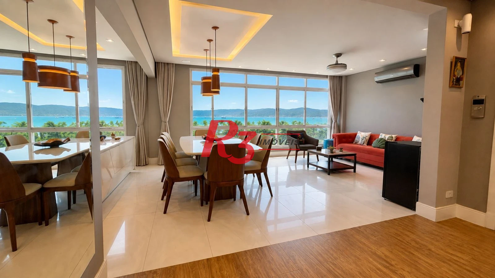 Apartamento com 2 dormitórios à venda, 166 m² por R$ 1.970.000,00 - Boqueirão - Santos/SP