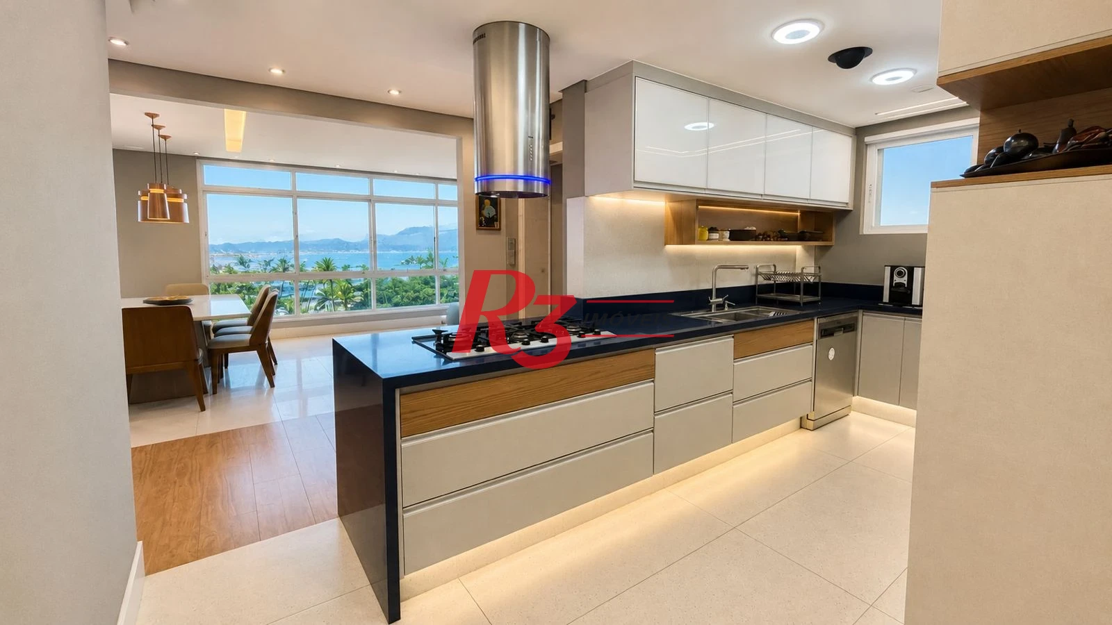 Apartamento com 2 dormitórios à venda, 166 m² por R$ 1.970.000,00 - Boqueirão - Santos/SP