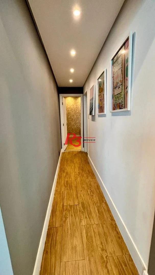 Apartamento com 2 dormitórios à venda, 166 m² por R$ 1.970.000,00 - Boqueirão - Santos/SP