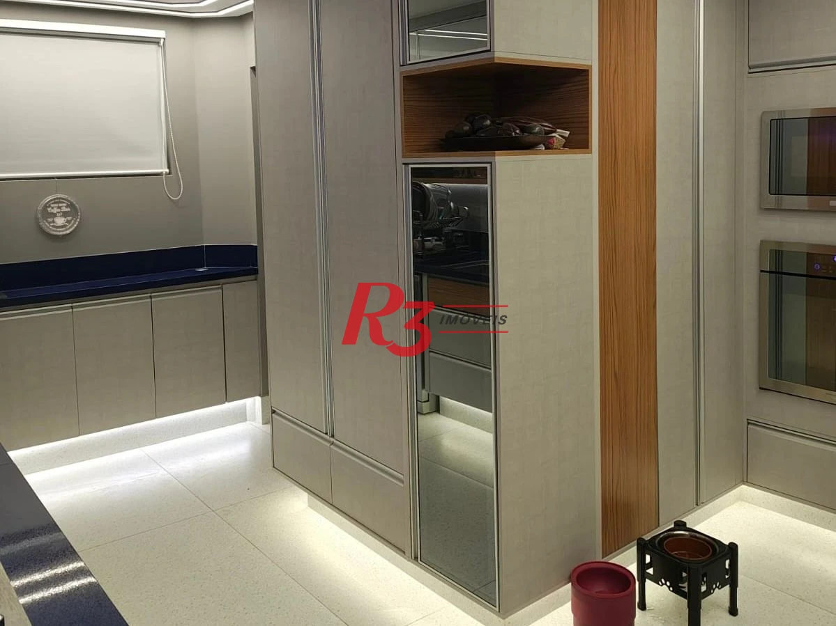 Apartamento com 2 dormitórios à venda, 166 m² por R$ 1.950.000,00 - Boqueirão - Santos/SP