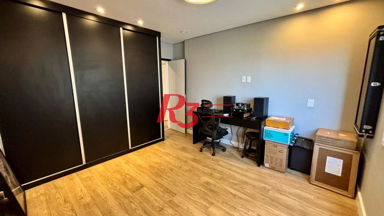 Apartamento com 2 dormitórios à venda, 166 m² por R$ 1.970.000,00 - Boqueirão - Santos/SP