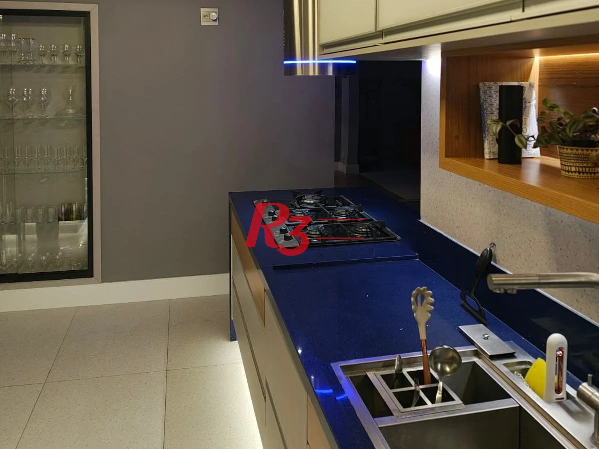 Apartamento com 2 dormitórios à venda, 166 m² por R$ 1.950.000,00 - Boqueirão - Santos/SP