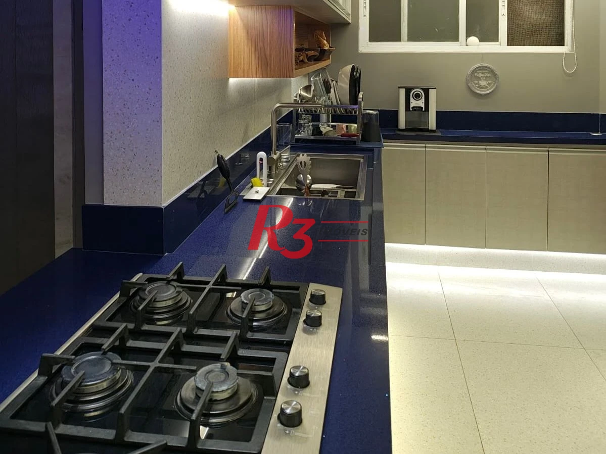 Apartamento com 2 dormitórios à venda, 166 m² por R$ 1.950.000,00 - Boqueirão - Santos/SP