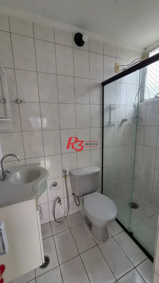 Apartamento com 2 dormitórios para alugar, 98 m² - José Menino - Santos/SP