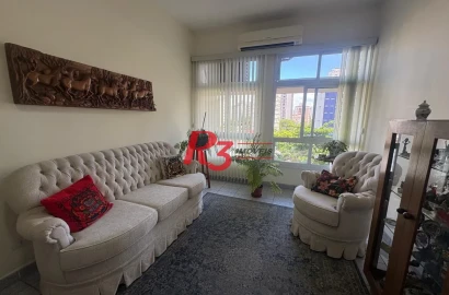 Apartamento com 3 dormitórios à venda, 110 m² por R$ 1.080.000,00 - Ponta da Praia - Santos/SP