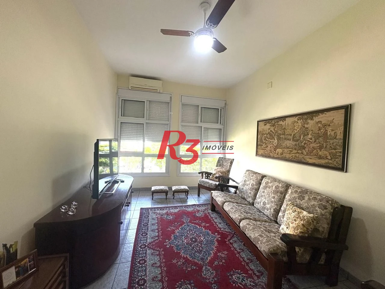 Apartamento com 3 dormitórios à venda, 110 m² por R$ 1.080.000,00 - Ponta da Praia - Santos/SP