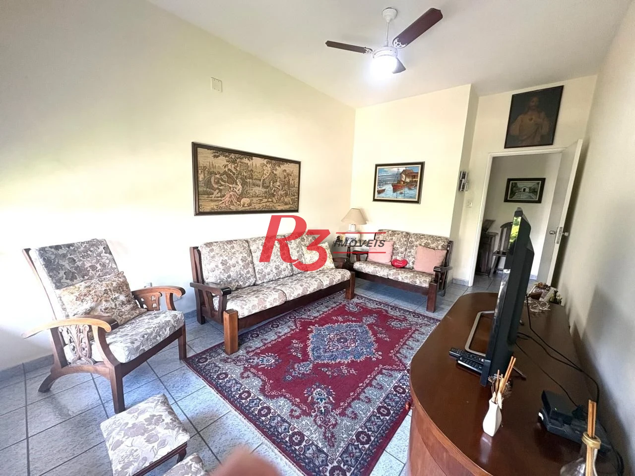Apartamento com 3 dormitórios à venda, 110 m² por R$ 1.080.000,00 - Ponta da Praia - Santos/SP