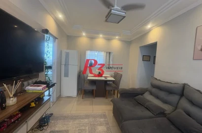 Apartamento com 2 dormitórios à venda, 82 m² por R$ 435.000,00 - Marapé - Santos/SP