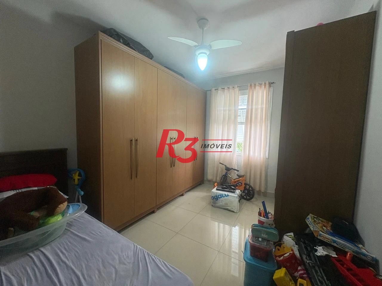 Apartamento com 2 dormitórios à venda, 82 m² por R$ 435.000,00 - Marapé - Santos/SP