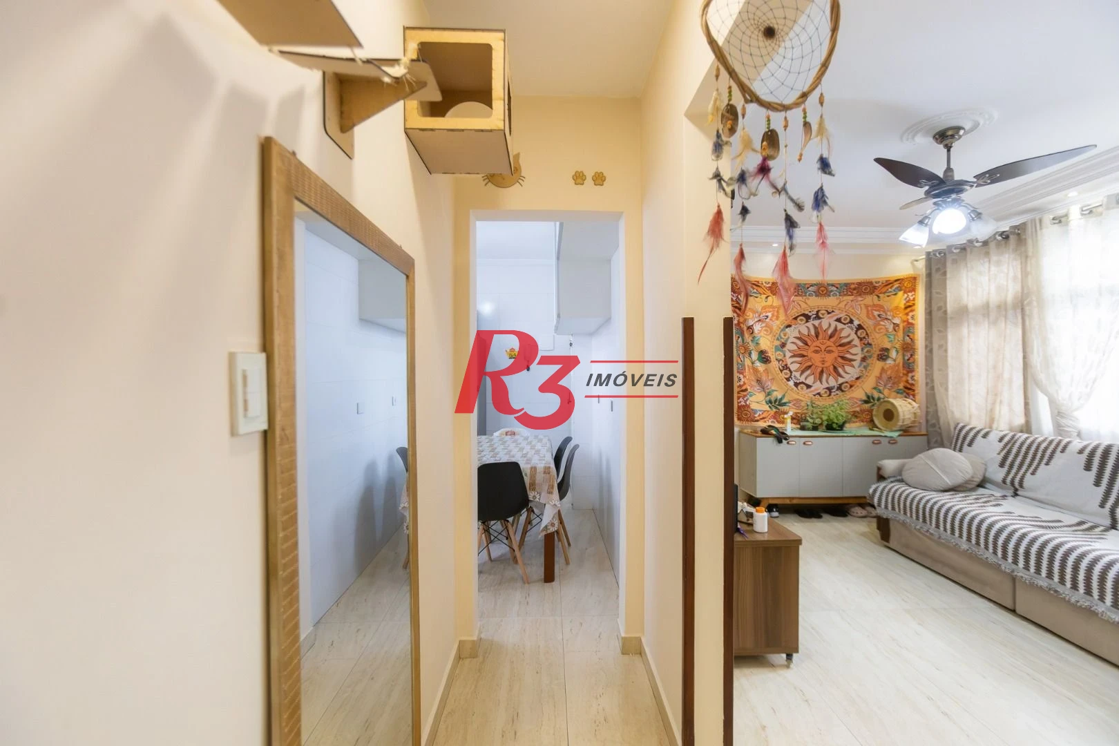 Apartamento com 3 dormitórios à venda, 98 m² por R$ 750.000,00 - Ponta da Praia - Santos/SP