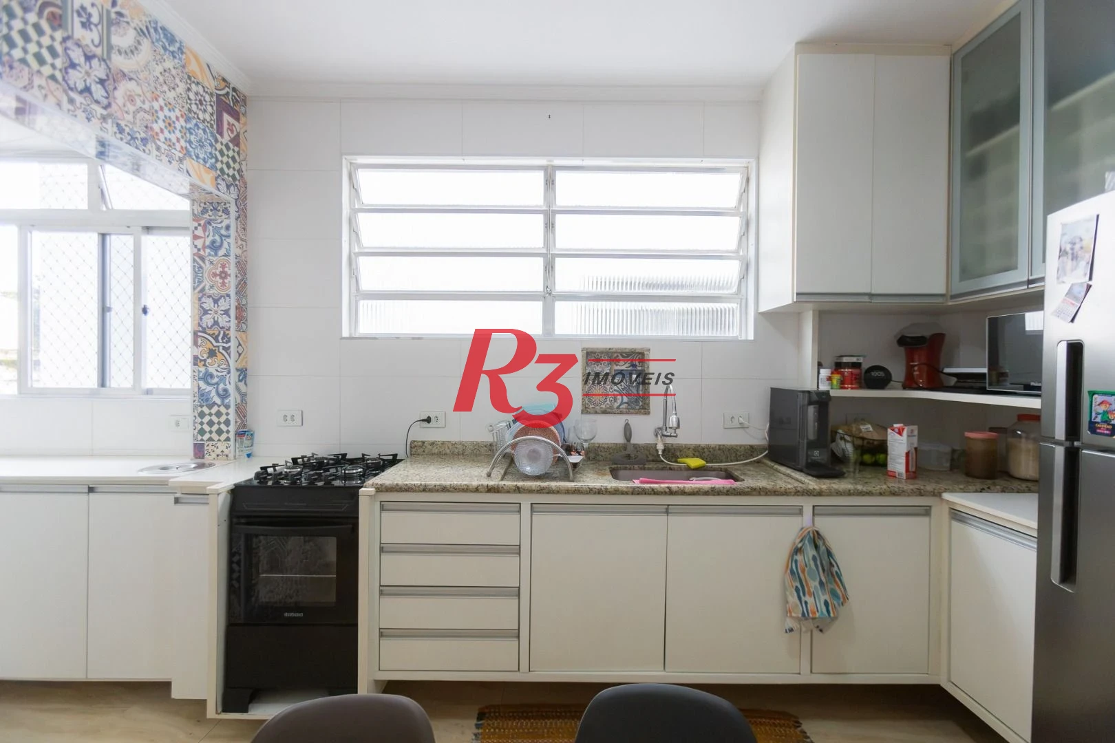 Apartamento com 3 dormitórios à venda, 98 m² por R$ 750.000,00 - Ponta da Praia - Santos/SP
