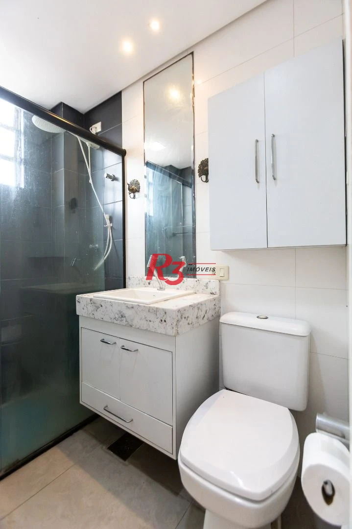Apartamento com 2 dormitórios, 85 m² - venda por R$ 750.000,00 ou aluguel por R$ 5.000,00/mês - Gonzaga - Santos/SP