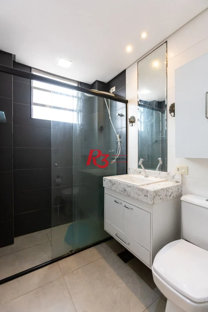 Apartamento com 2 dormitórios, 85 m² - venda por R$ 750.000,00 ou aluguel por R$ 5.000,00/mês - Gonzaga - Santos/SP
