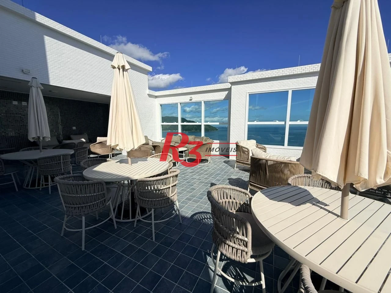 Apartamento com 3 dormitórios à venda, 170 m² por R$ 3.800.000,00 - Aparecida - Santos/SP