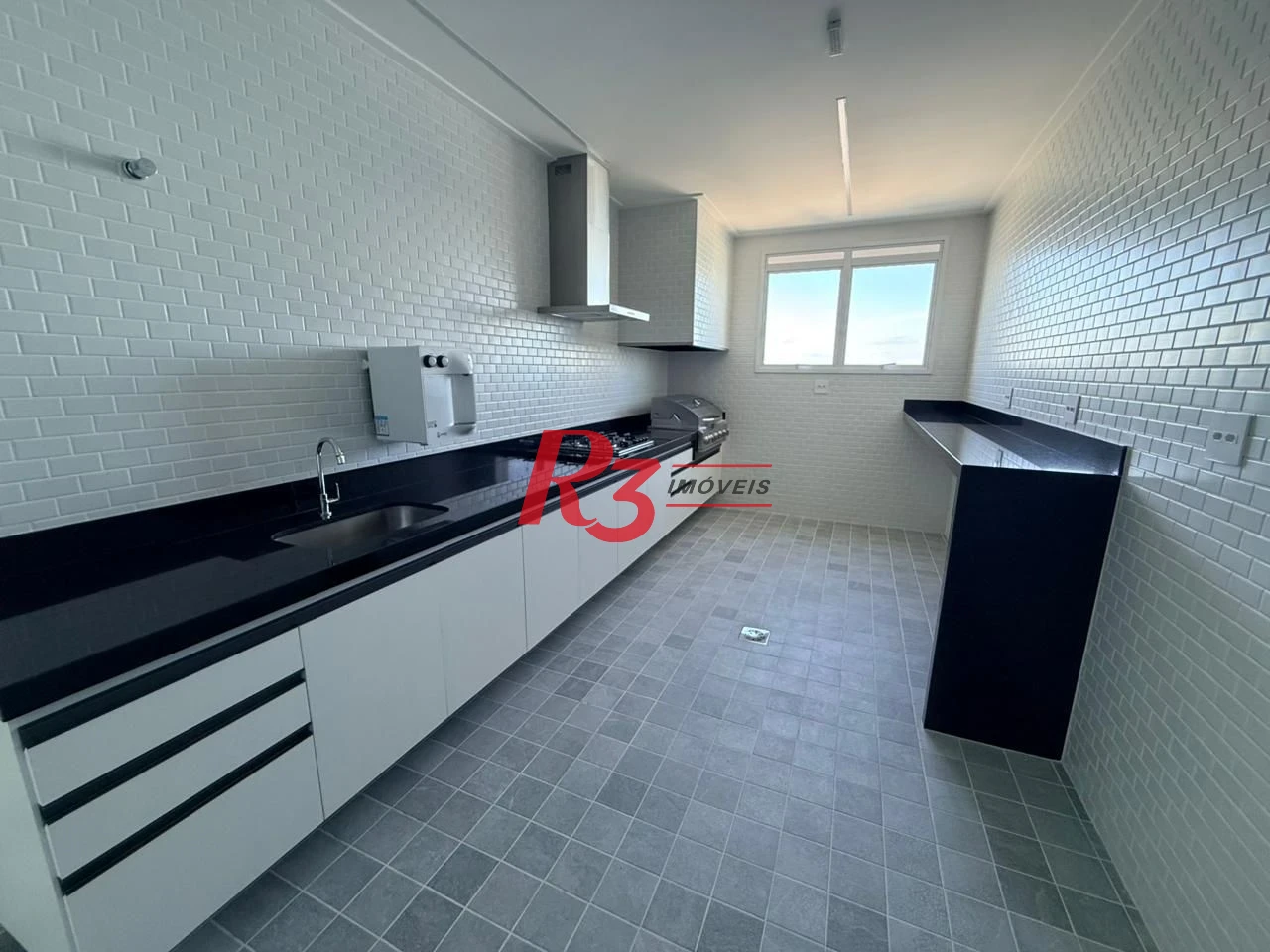 Apartamento com 3 dormitórios à venda, 170 m² por R$ 3.800.000,00 - Aparecida - Santos/SP