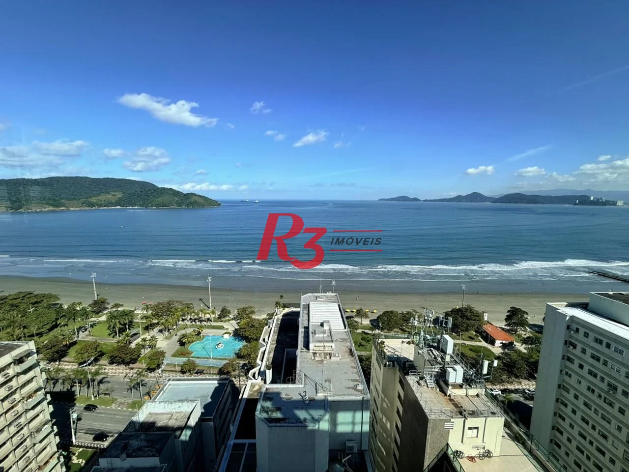 Apartamento com 3 dormitórios à venda, 170 m² por R$ 3.800.000,00 - Aparecida - Santos/SP