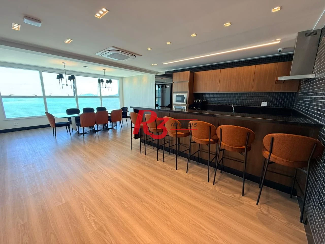 Apartamento com 3 dormitórios à venda, 170 m² por R$ 3.800.000,00 - Aparecida - Santos/SP