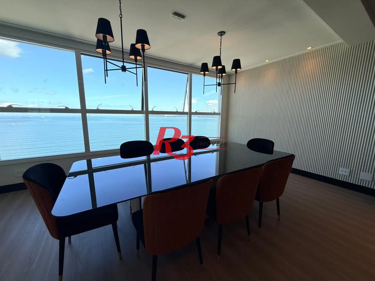 Apartamento com 3 dormitórios à venda, 170 m² por R$ 3.800.000,00 - Aparecida - Santos/SP