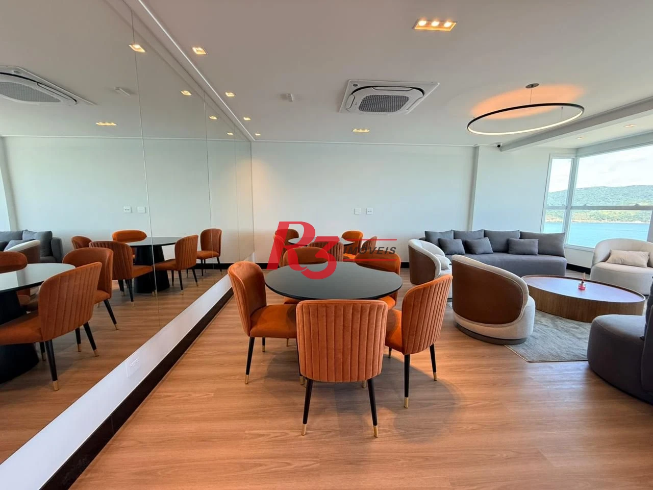 Apartamento com 3 dormitórios à venda, 170 m² por R$ 3.800.000,00 - Aparecida - Santos/SP