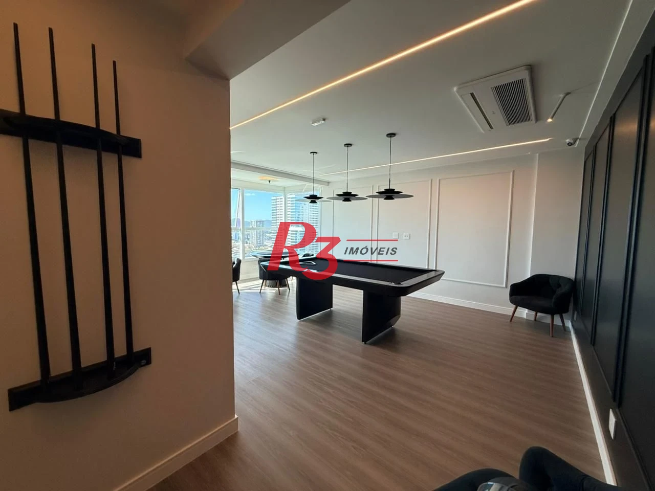 Apartamento com 3 dormitórios à venda, 170 m² por R$ 3.800.000,00 - Aparecida - Santos/SP