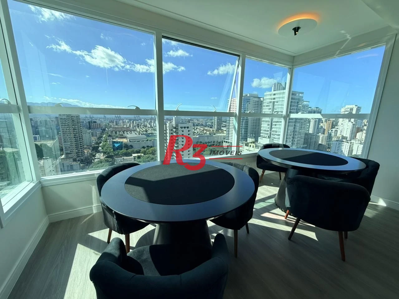 Apartamento com 3 dormitórios à venda, 170 m² por R$ 3.800.000,00 - Aparecida - Santos/SP