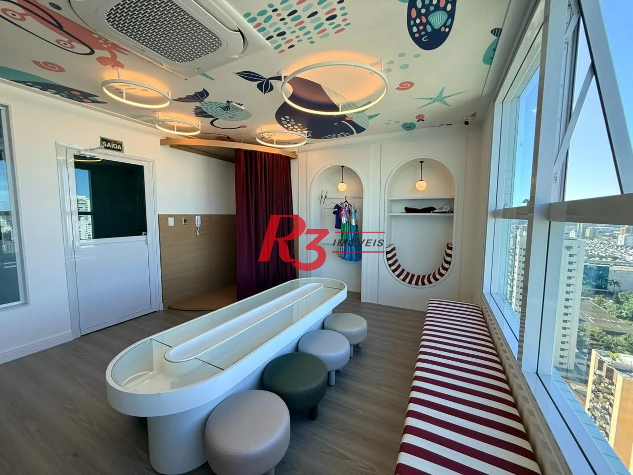 Apartamento com 3 dormitórios à venda, 170 m² por R$ 3.800.000,00 - Aparecida - Santos/SP