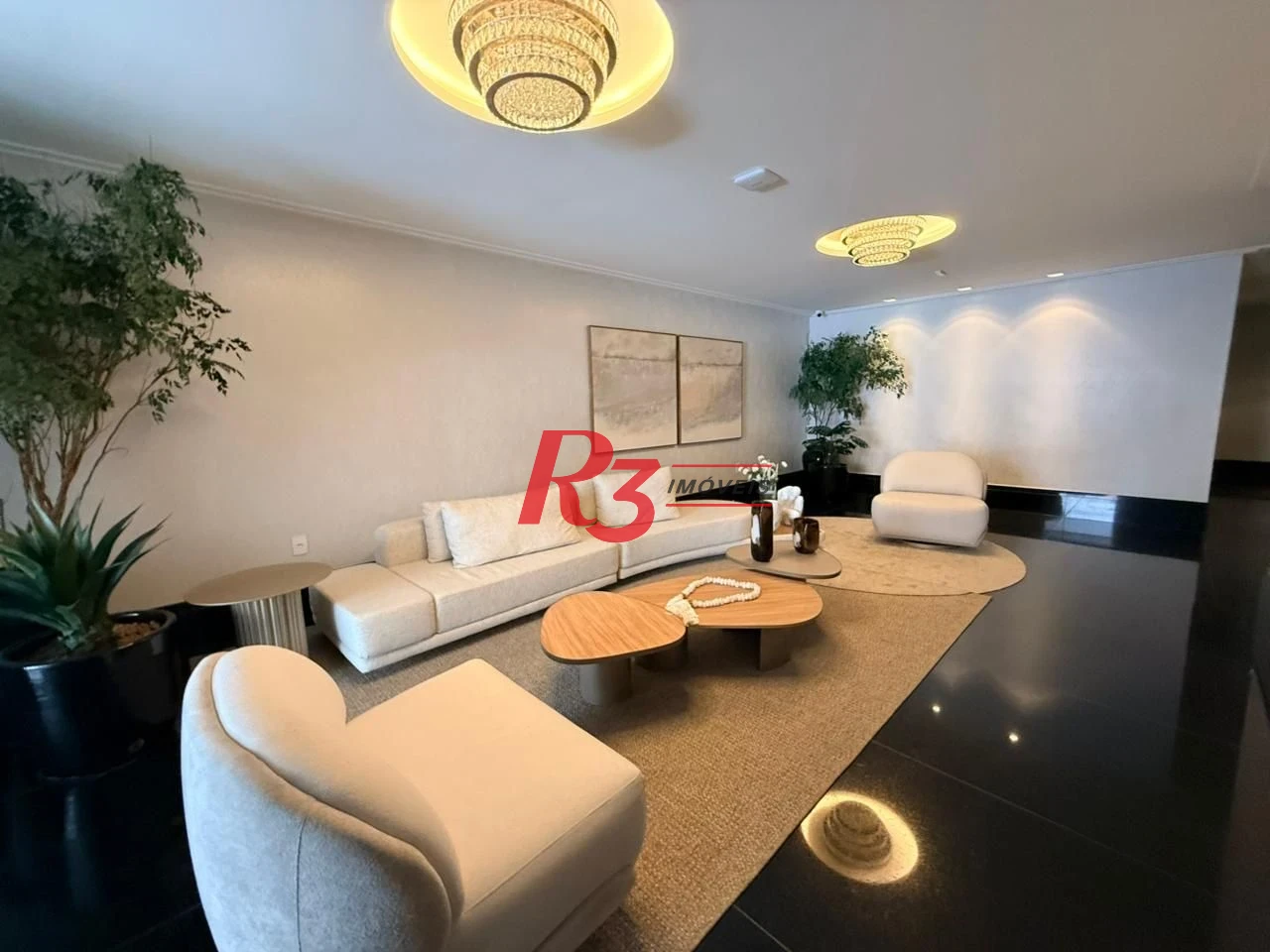 Apartamento com 3 dormitórios à venda, 170 m² por R$ 3.800.000,00 - Aparecida - Santos/SP