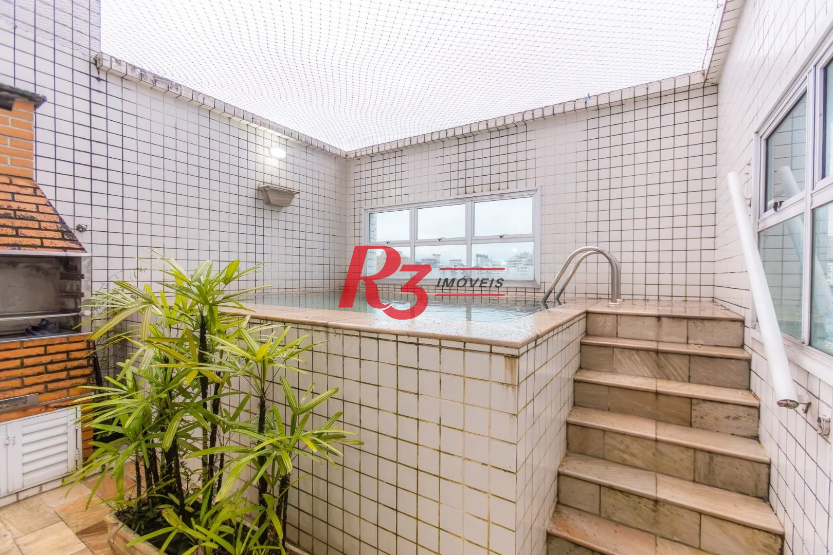 Cobertura com 3 dormitórios à venda, 248 m² por R$ 1.000.000,00 - Marapé - Santos/SP