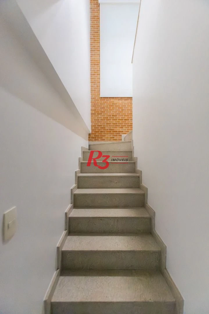 Cobertura com 3 dormitórios à venda, 248 m² por R$ 1.000.000,00 - Marapé - Santos/SP