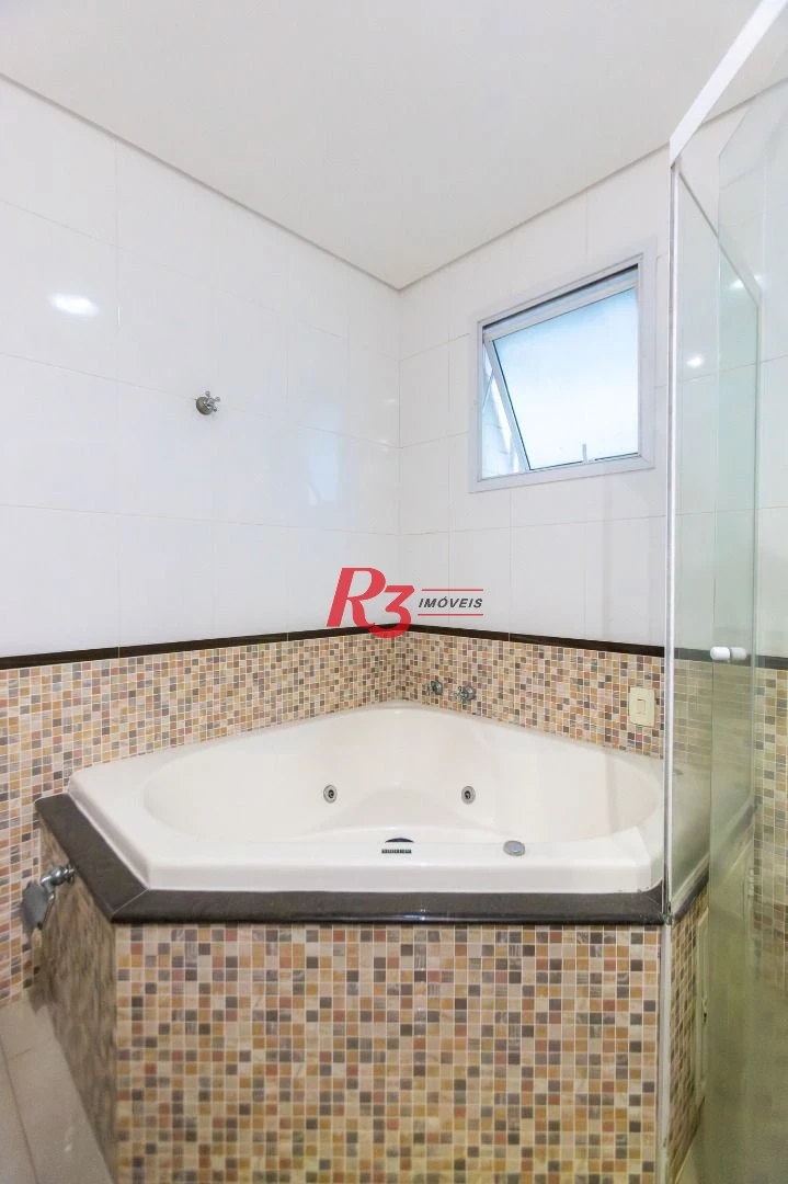Cobertura com 3 dormitórios à venda, 248 m² por R$ 1.000.000,00 - Marapé - Santos/SP