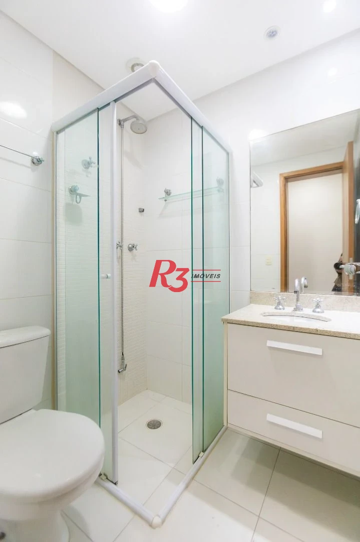 Cobertura com 3 dormitórios à venda, 248 m² por R$ 1.000.000,00 - Marapé - Santos/SP