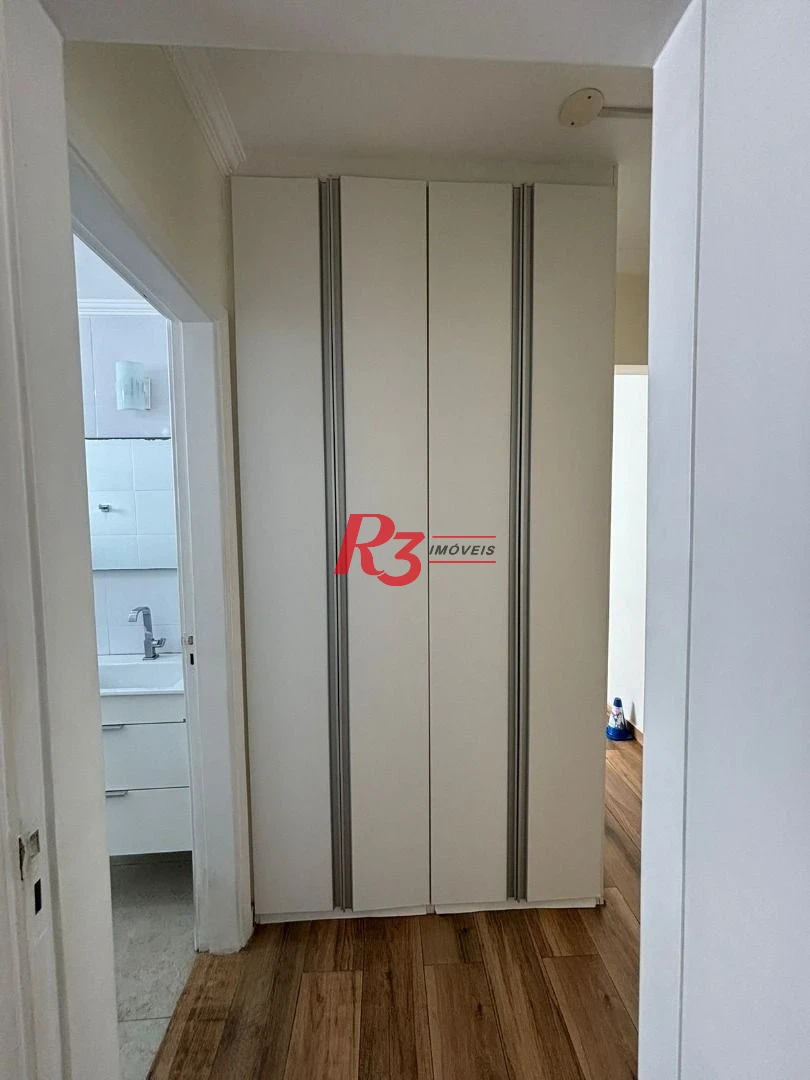 Apartamento com 2 dormitórios à venda, 82 m² por R$ 930.000,00 - Boqueirão - Santos/SP