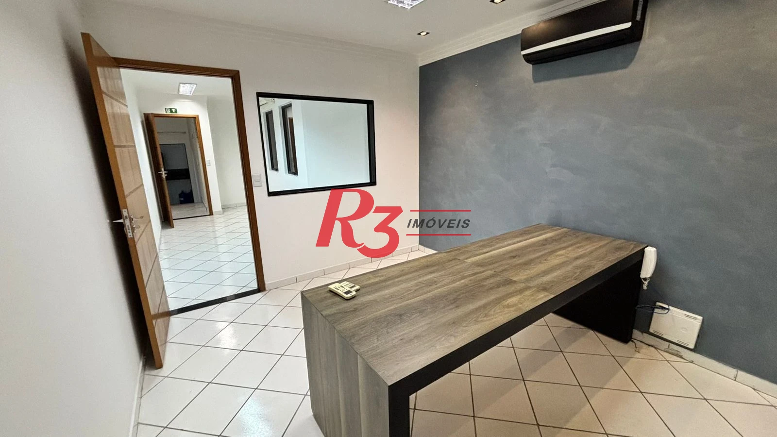 Sala para alugar, 80 m² por R$ 3.000,00/mês - Centro - Santos/SP