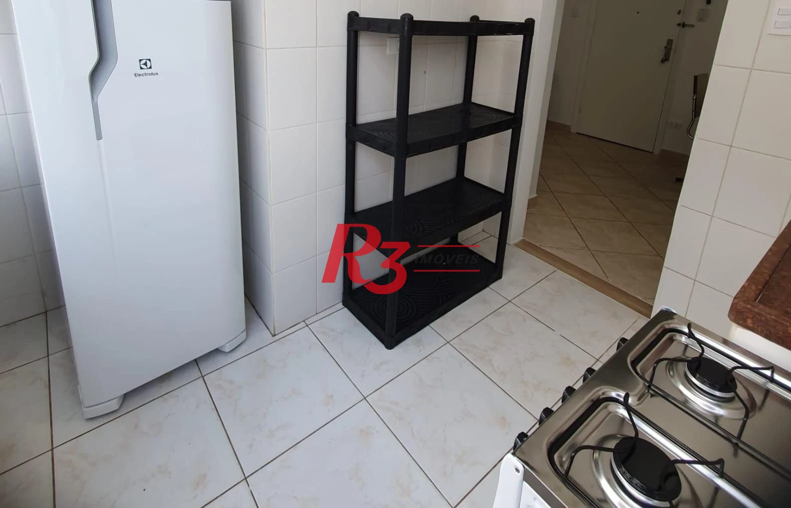 Apartamento com 1 dormitório para alugar, 30 m² por R$ 3.000,02/mês - José Menino - Santos/SP